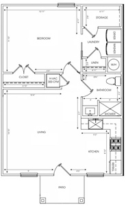One Bedroom / One Bath - 682